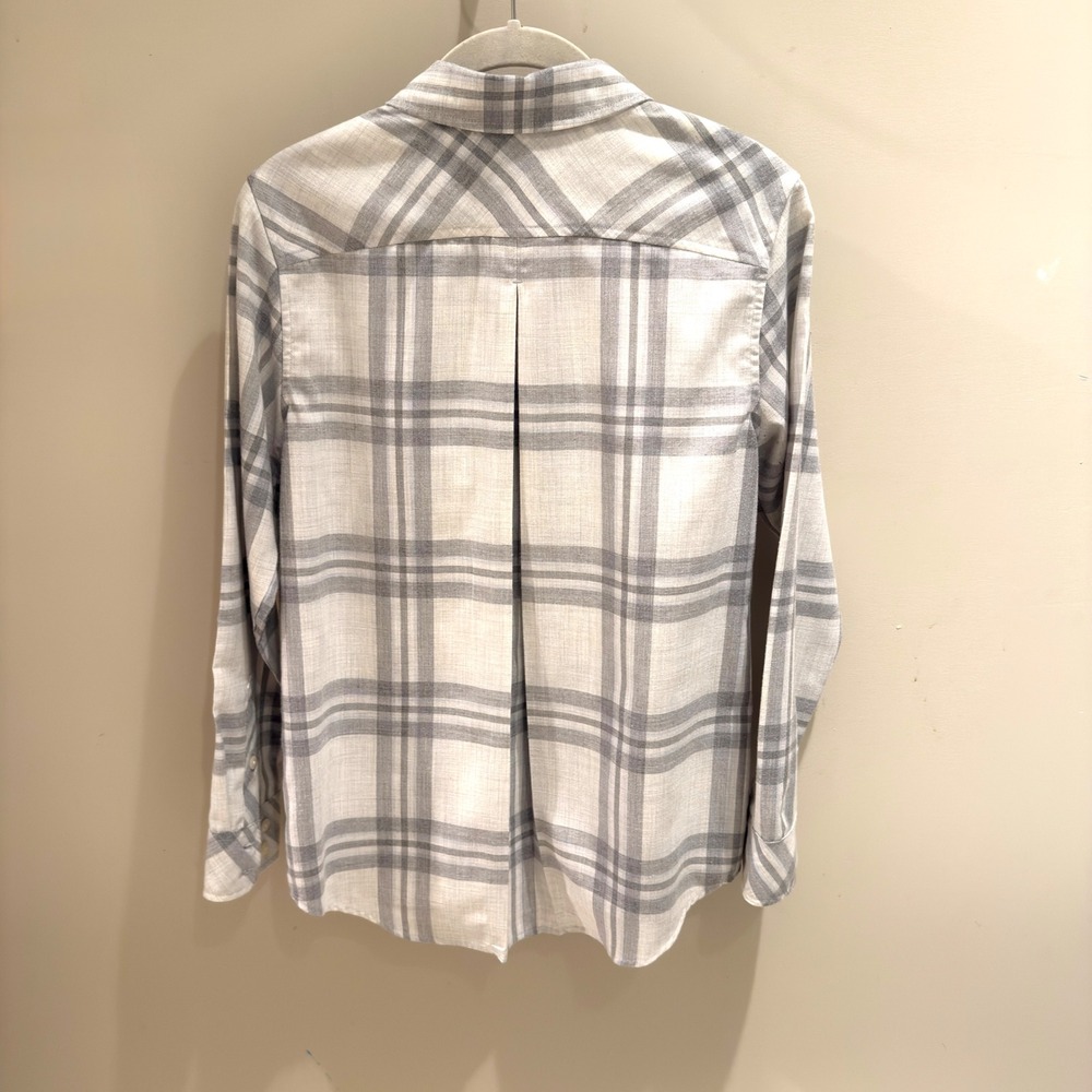 Vineyard Vines Womens Relaxed Fit Plaid Button‎ Down Shirt Size 4 - Picture 2 of 4